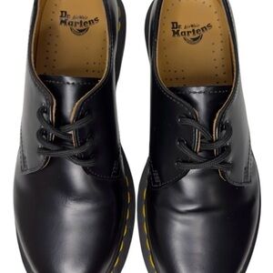 Dr. Martens 1461 Oxford Black Leather Shoes Women’s 6 Docs Derby Lace Up